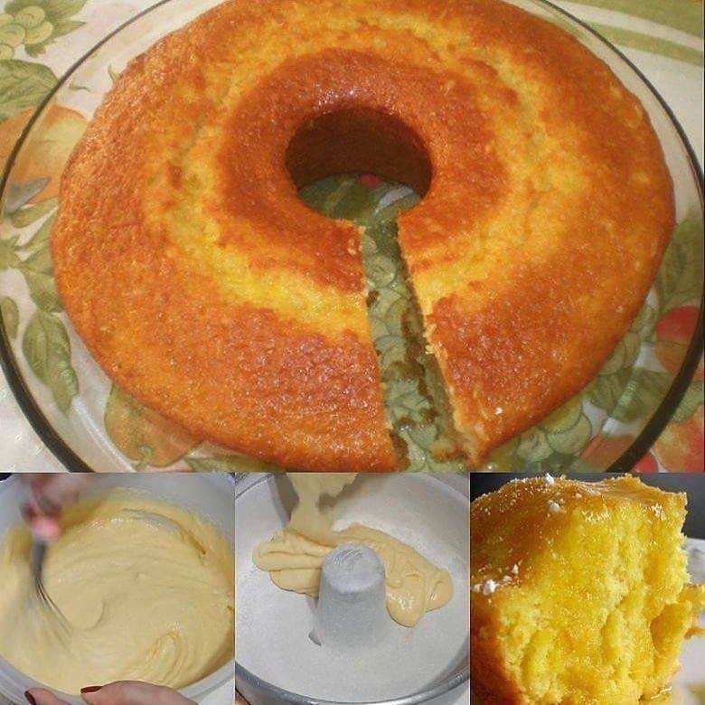 Bolo de Laranja Caseiro