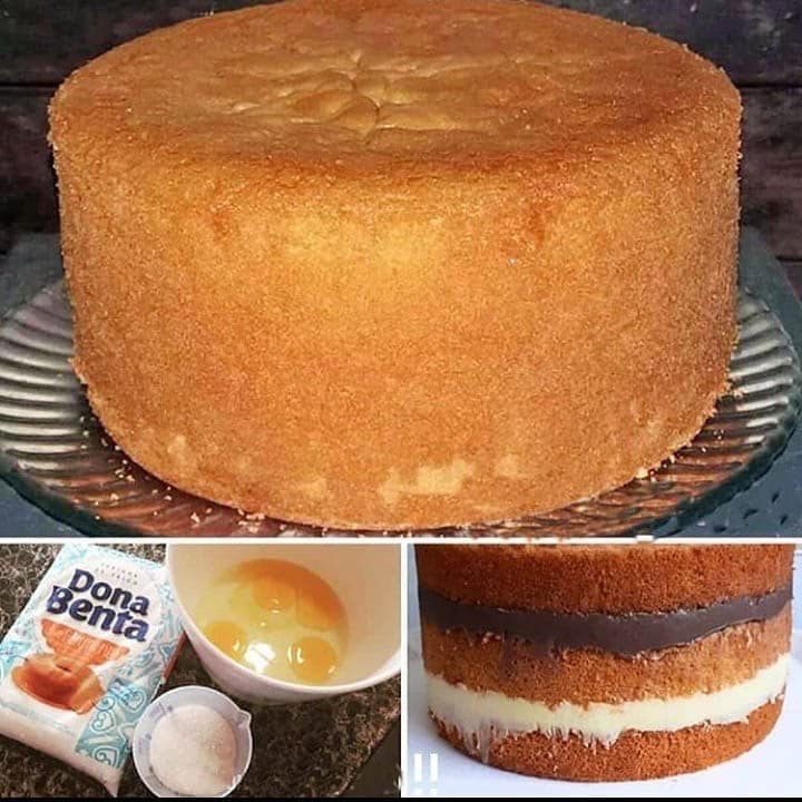 Receita de Massa de Bolo de Aniversário