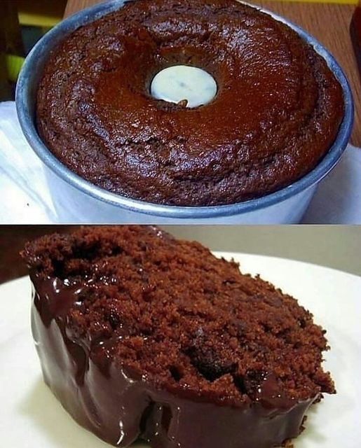 Bolo de Chocolate de Liquidificador Fácil